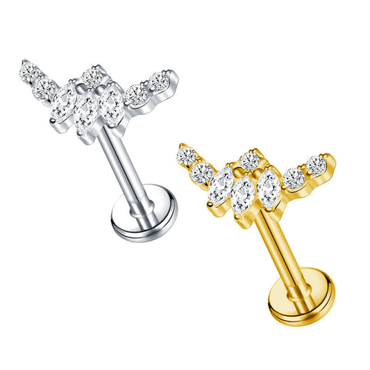 Titanium Zirkonio Oor Piercing